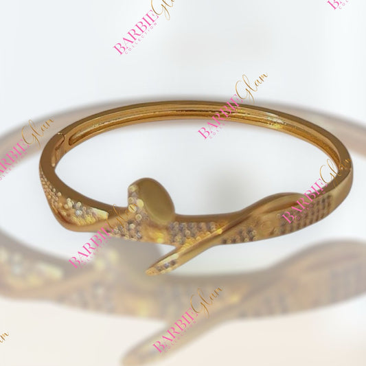 Diamond Nail Bangle